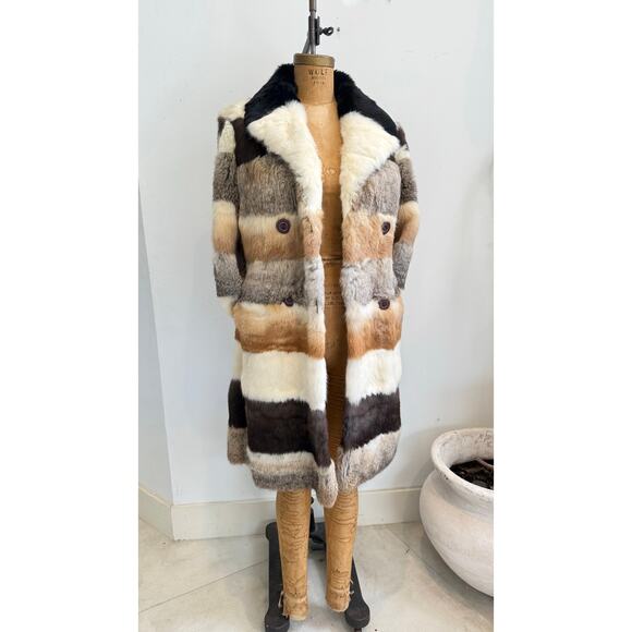 Vintage 1970s Unbranded Fur Coat - Size Medium - Picture 2 of 6